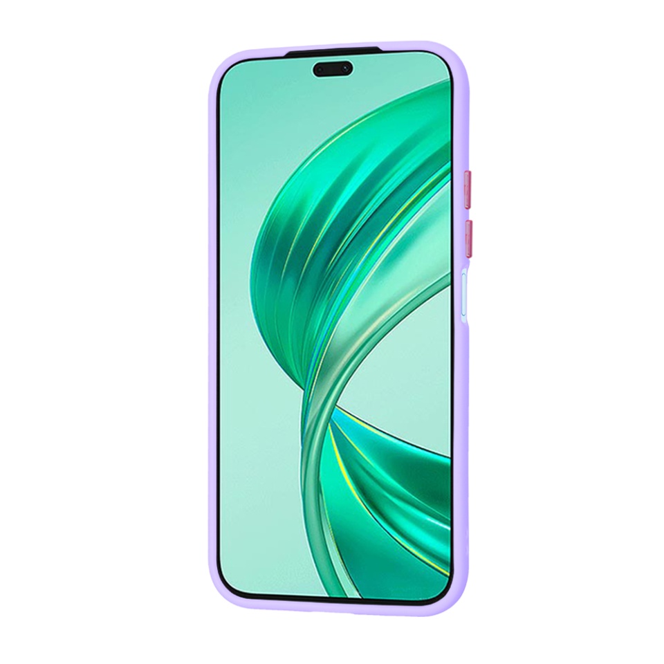 Husa pentru Honor X8b, ce Absoarbe Cele mai Aspre Socuri, Skyddar Frosted - Mov deschis - 2 | YEO