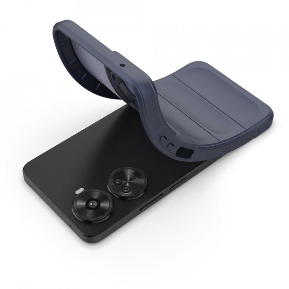 Husa pentru Huawei nova 11 SE / nova 12 SE eleganta, din silicon mat, SKDR Vogue - Negru - 3 | YEO