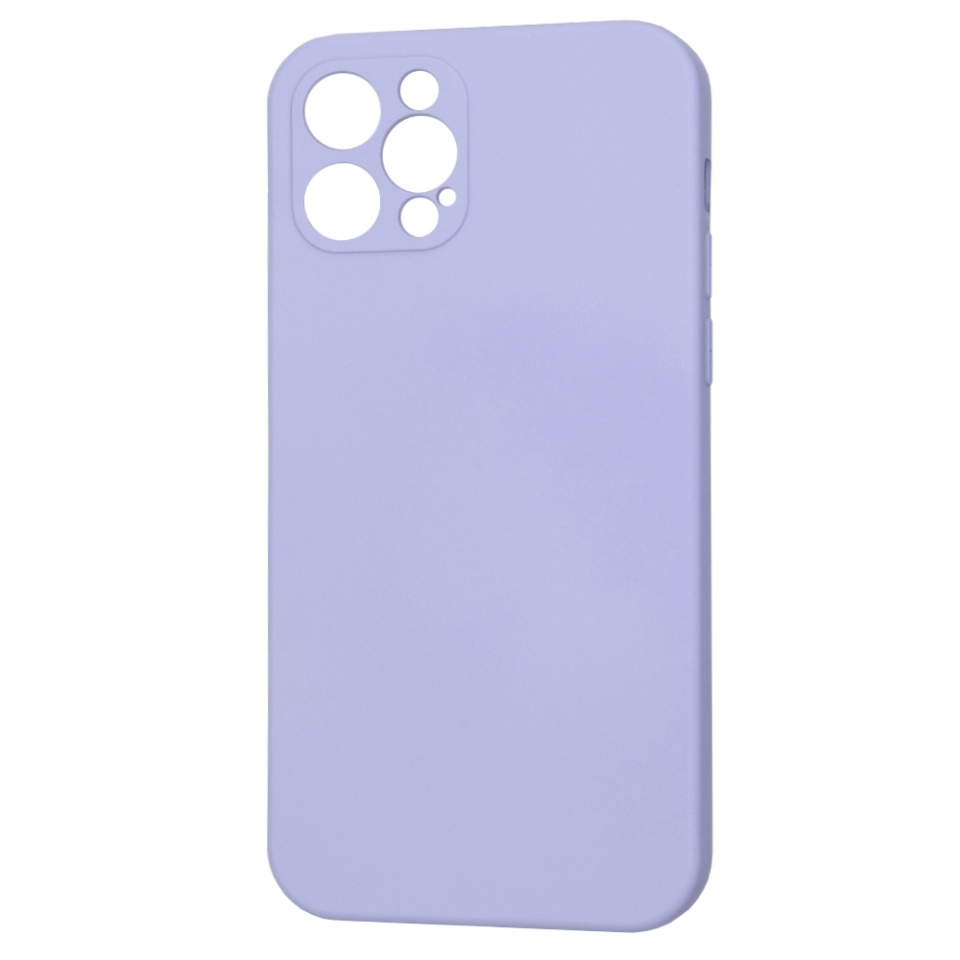 Husa pentru iPhone 12 Pro din Silicon Catifelat, Protectie Premium, Skyddar SoftElegance MagSafe - Violet - 1 | YEO