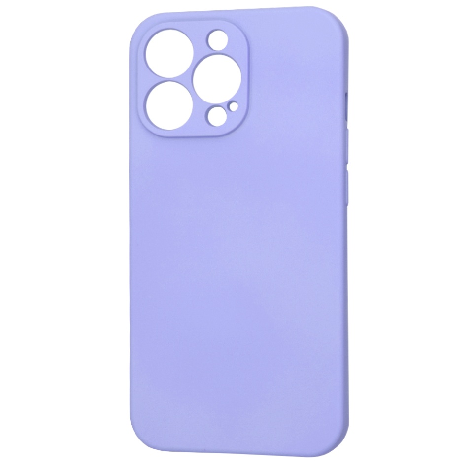 Husa pentru iPhone 13 Pro, SKYDDAR INNOVATION, din Silicon Catifelat, SoftFlex Magsafe, Violet, set cu sticker - 2 | YEO
