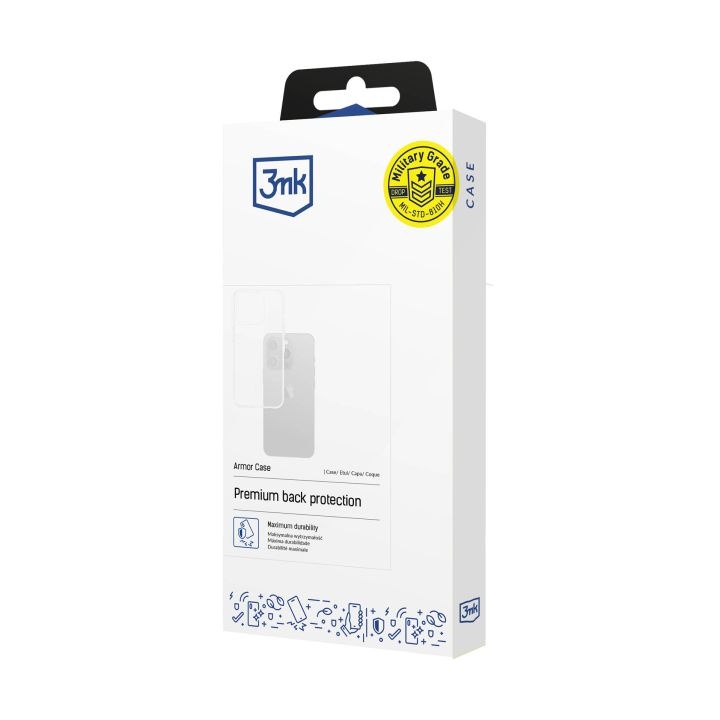 Husa pentru iPhone 14, 3mk Armor Case, Clear - 1 | YEO