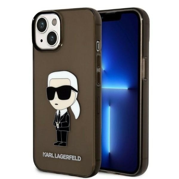 Husa pentru iPhone 14 Plus Hardcase, Karl Lagerfeld - Negru