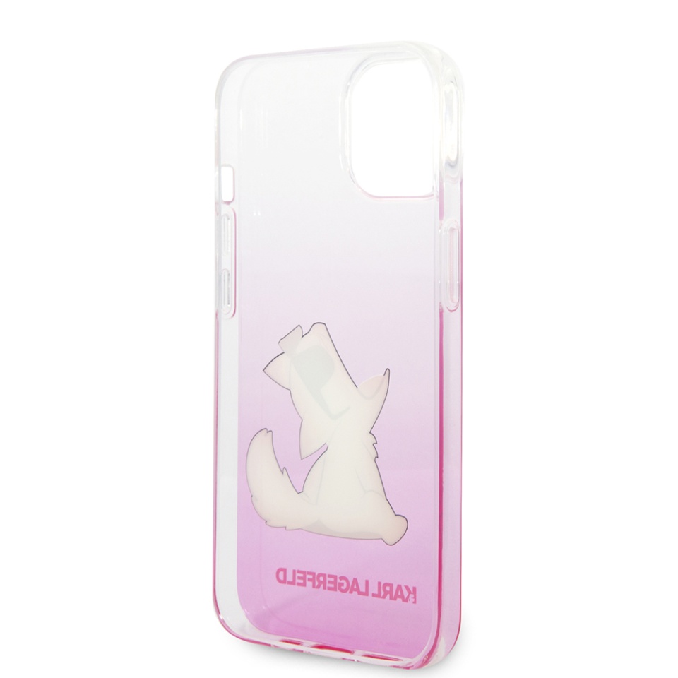 Husa pentru iPhone 14 Plus Hardcase, Karl Lagerfeld - Roz - 3 | YEO