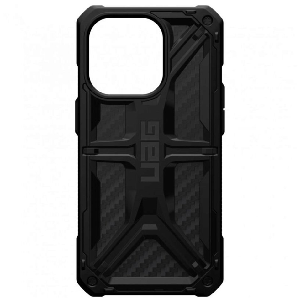Husa pentru iPhone 14 Pro, Monarch, UAG - Carbon Fiber - 2 | YEO