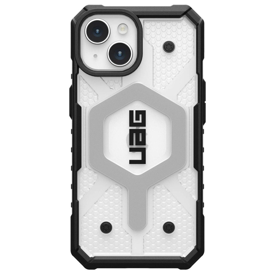 Husa pentru iPhone 15 Plus, Pathfinder MagSafe, UAG - Argintiu - 2 | YEO