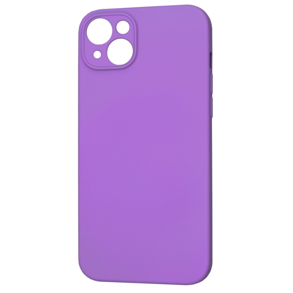Husa pentru iPhone 15 Plus, SKYDDAR INNOVATION, din Silicon Catifelat, SoftFlex Magsafe, Mov, set cu sticker - 2 | YEO