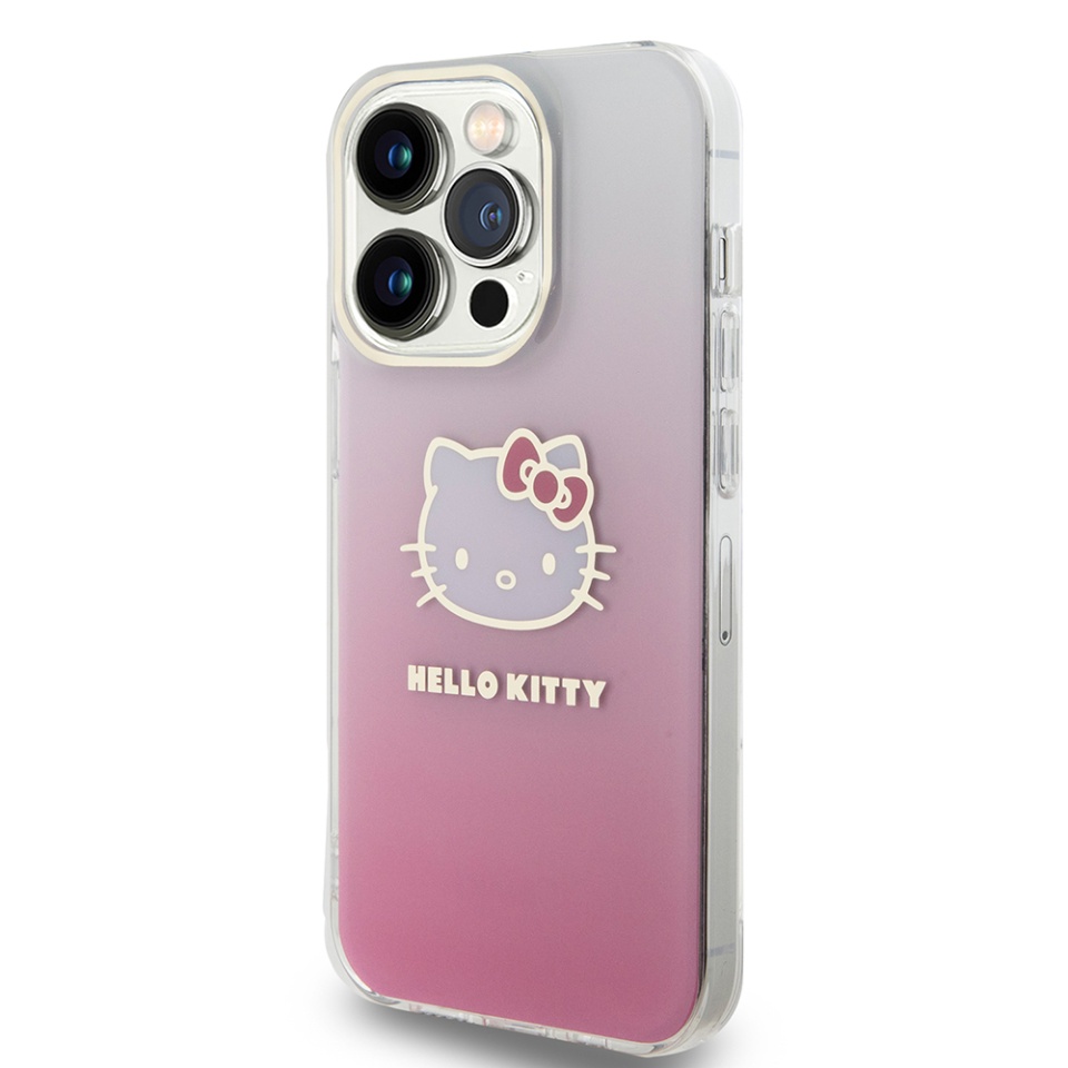 Husa pentru iPhone 15 Pro, Hardcase IML, Hello Kitty - Roz - 1 | YEO