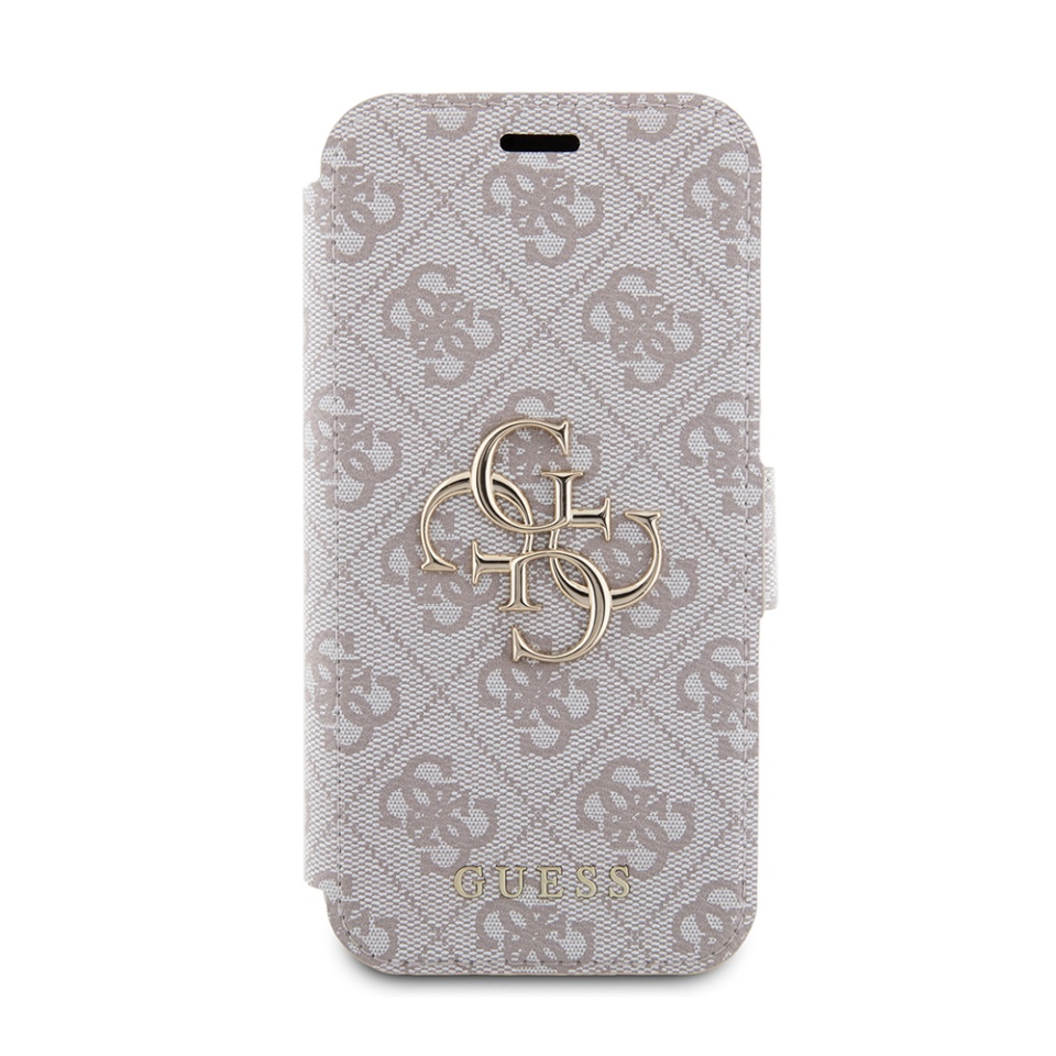 Husa pentru iPhone 15 Pro Max, Book, Guess - Roz - 3 | YEO