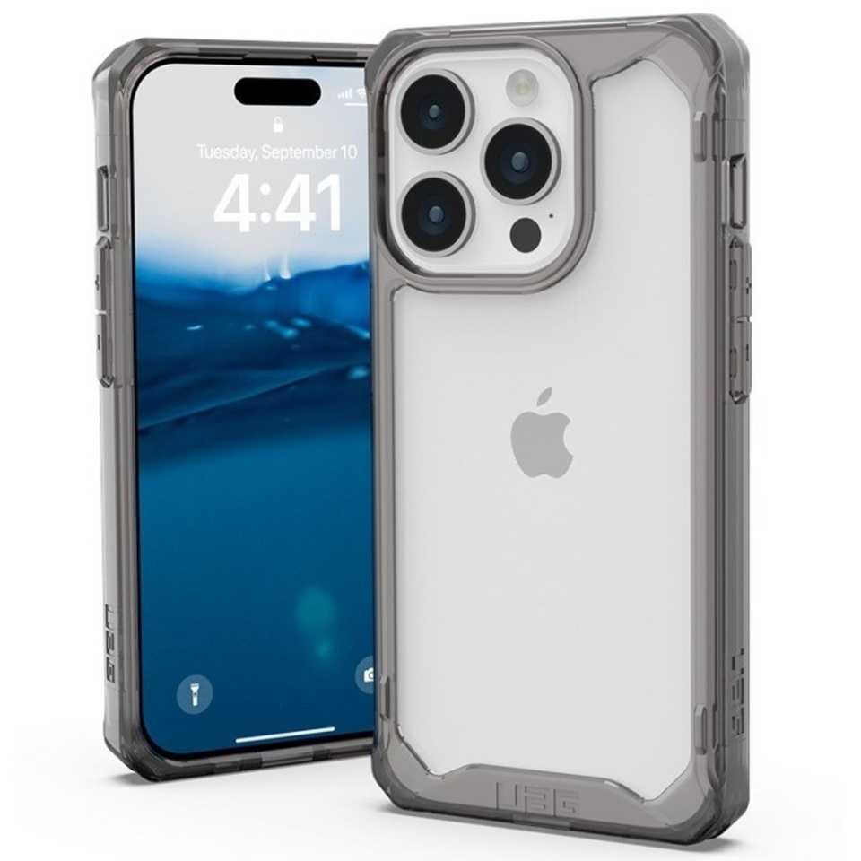 Husa pentru iPhone 15 Pro Max, Plyo Pro, UAG - Fumuriu
