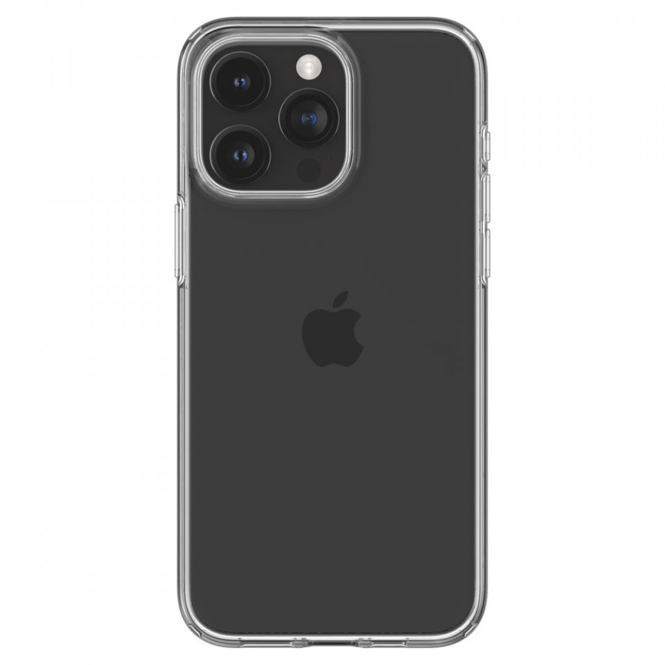 Husa pentru iPhone 15 Pro Max, Spigen Liquid Crystal - Clear - 1 | YEO