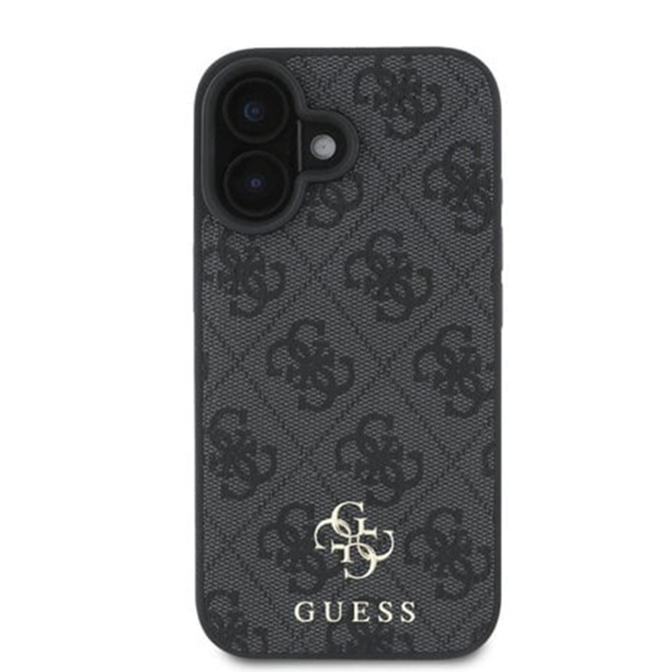 Husa pentru iPhone 16, Guess, Hardcase 4G Classic MagSafe, Negru - 2 | YEO