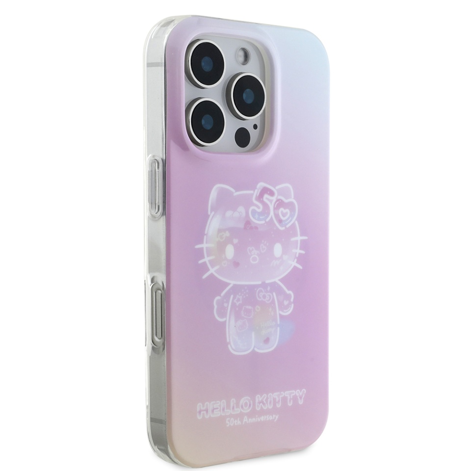 Husa pentru iPhone 16 Pro, Hardcase IML, Hello Kitty - Roz - 1 | YEO