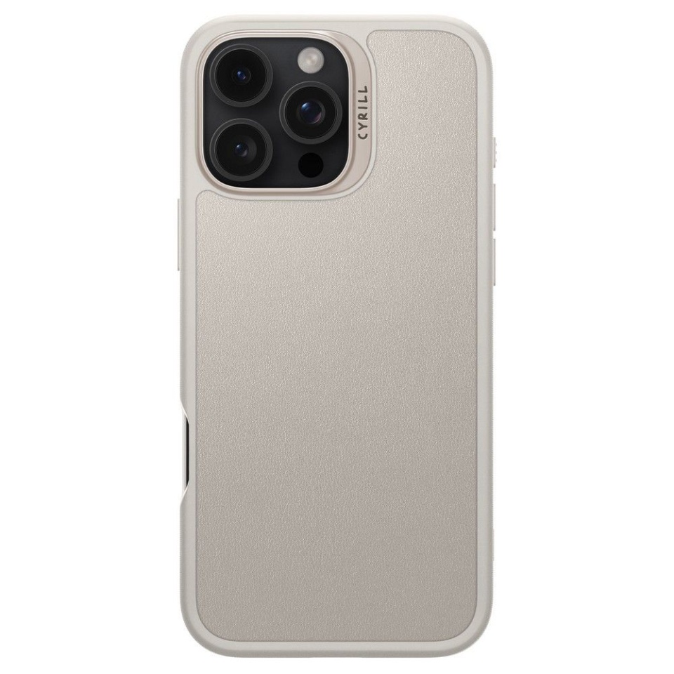 Husa pentru iPhone 16 Pro Max, Cyrill Kajuk MagSafe, Spigen - Crem - 1 | YEO