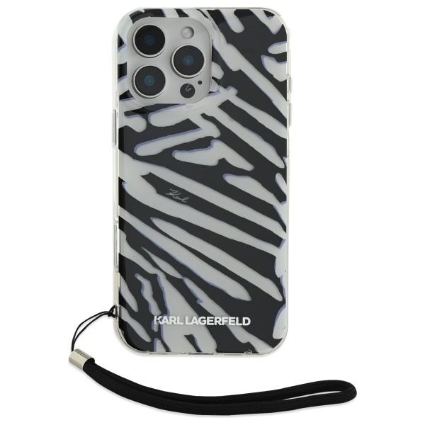 Husa pentru iPhone 16 Pro Max IML Luxury, Karl Lagerfeld - Negru - 2 | YEO