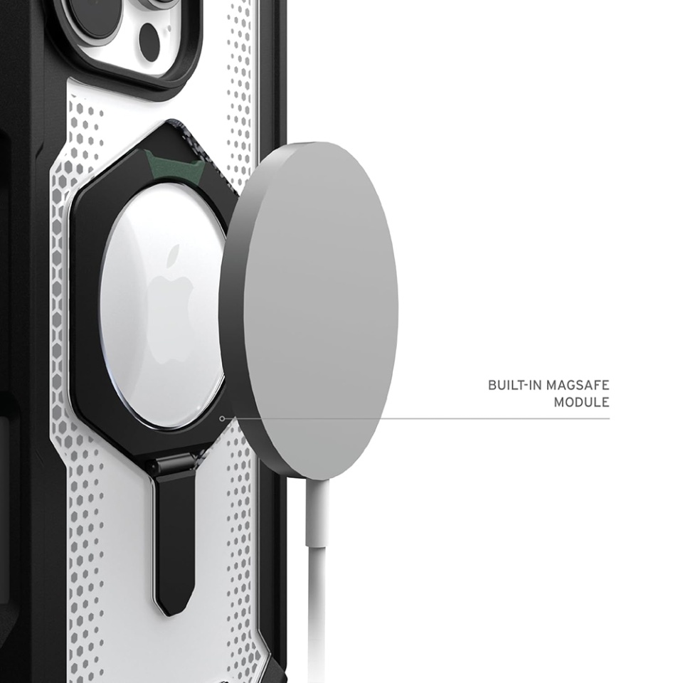Husa pentru iPhone 16 Pro Max, Plasma, UAG - Negru/transparenta - 1 | YEO