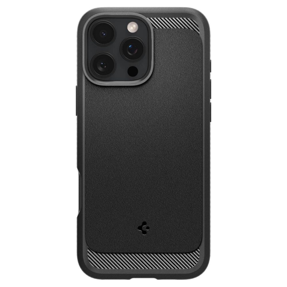 Husa pentru iPhone 16 Pro Max, Spigen Rugged Armor - Negru - 2 | YEO