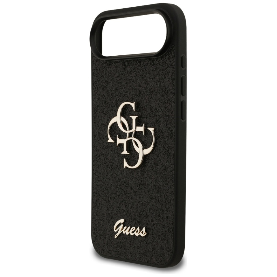Husa pentru iPhone 17 Air, Glitter Fixed Big 4G, Protectie Slim, Guess, Negru - 3 | YEO