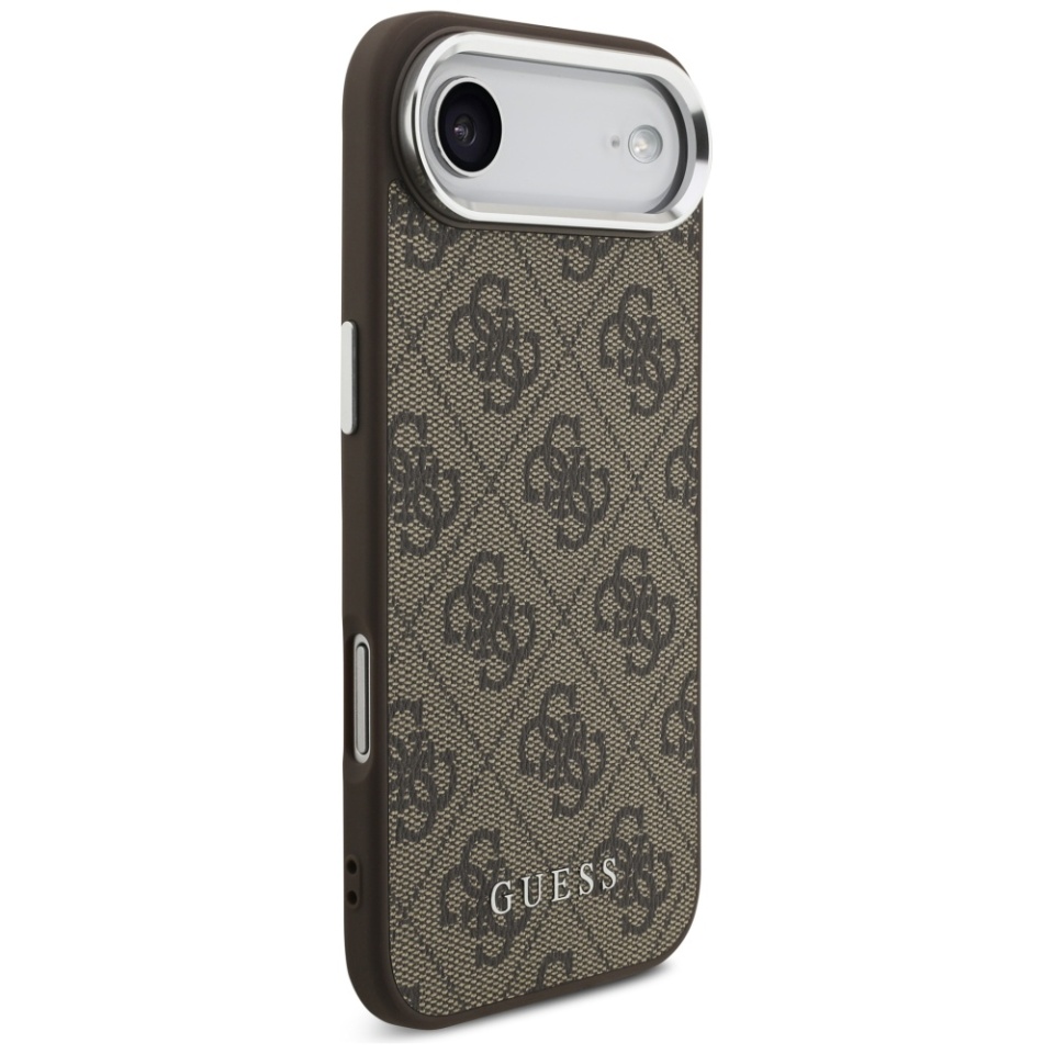 Husa pentru iPhone 17 Air, Hardcase 4G Classic Logo MagSafe, Maro - 2 | YEO