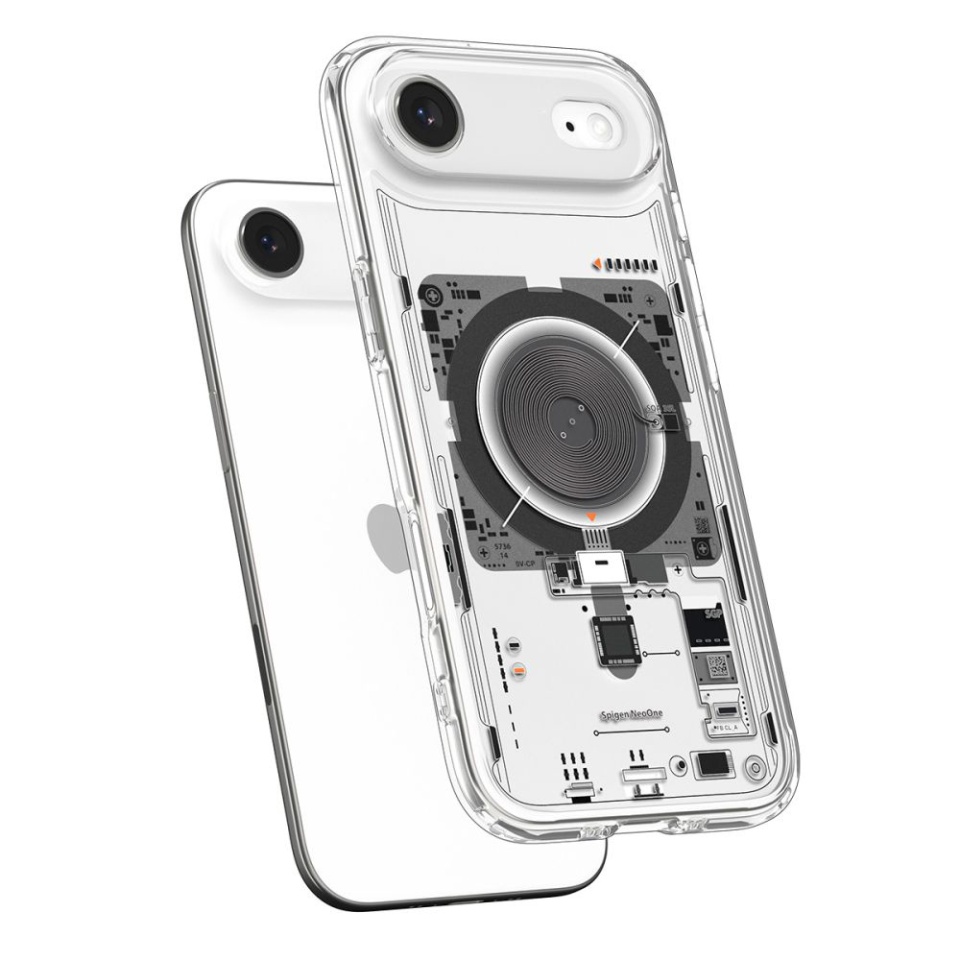 Husa pentru iPhone 17 Air, Ultra Hybrid T MagSafe, Spigen, Coral - 3 | YEO
