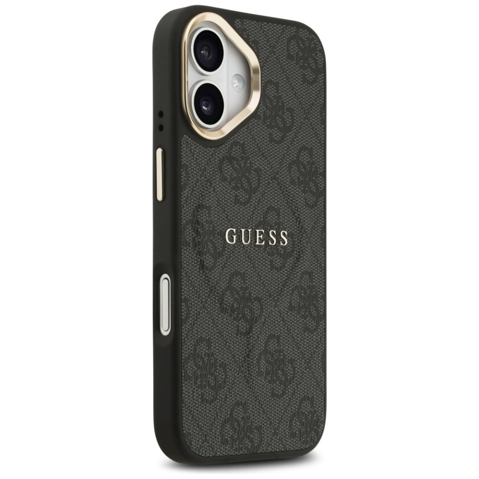 Husa pentru iPhone 17, Guess, Hardcase 4G Classic MagSafe, Negru - 2 | YEO