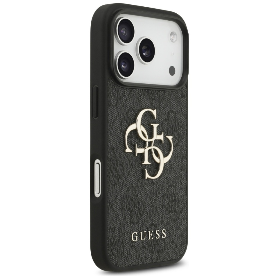 Husa pentru iPhone 17 Pro Max, Guess Hardcase 4G Big Logo, Protectie Slim, Compatibila, Negru - 3 | YEO