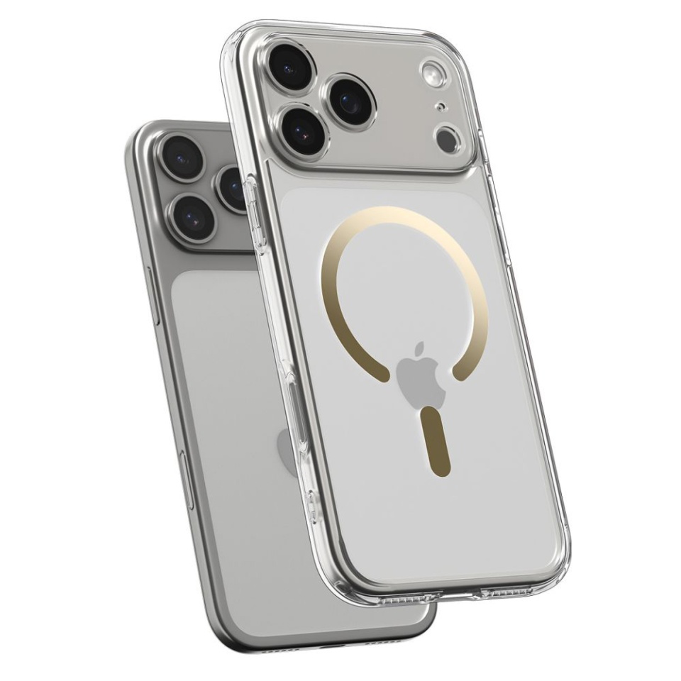 Husa pentru iPhone 17 Pro Max, Ultra Hybrid T MagSafe, Spigen, Transparenta - 3 | YEO