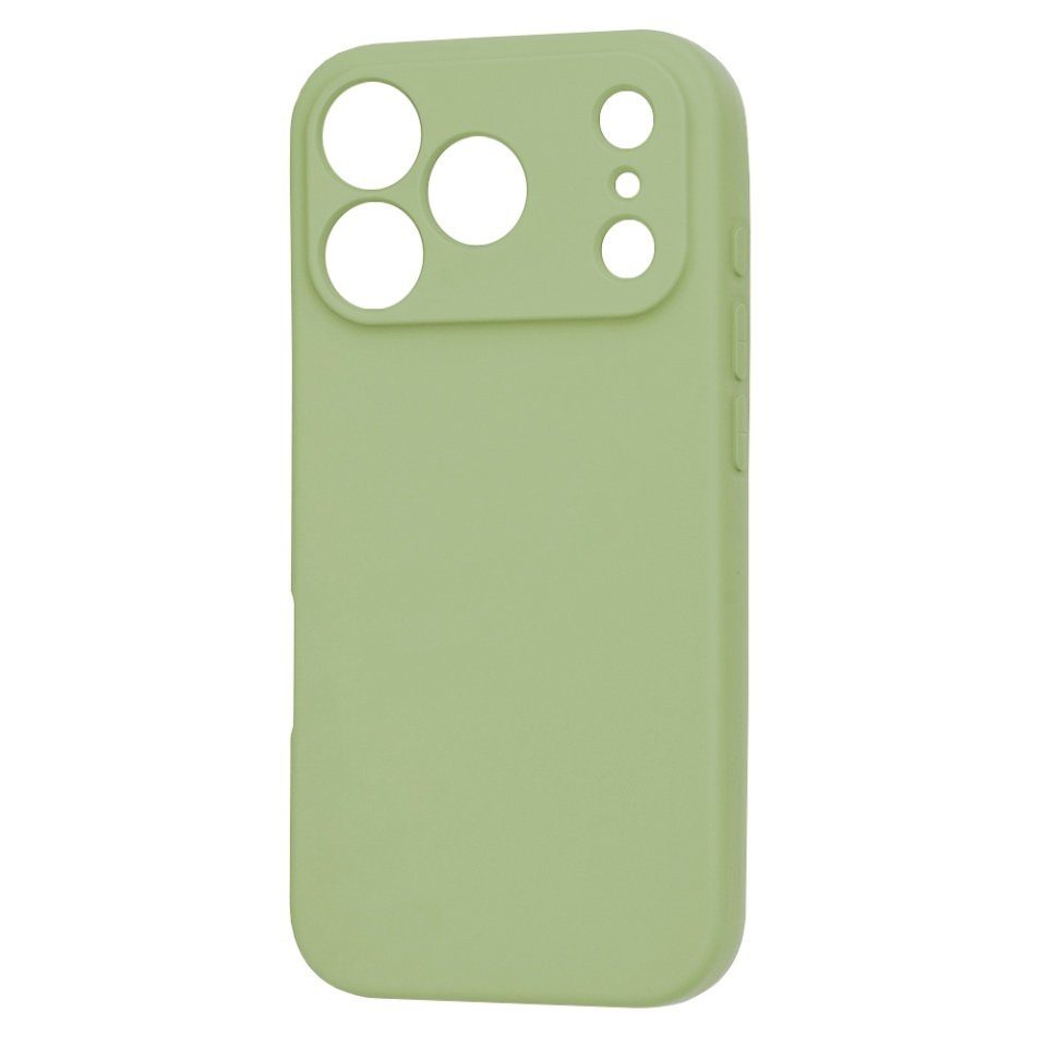 Husa pentru iPhone 17 Pro, SKYDDAR INNOVATION, din Silicon Catifelat, SoftFlex Magsafe, set cu sticker, Verde - 1 | YEO
