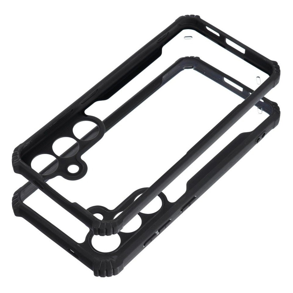 Husa pentru Motorola Moto E22 / Moto E22i, anti soc, Skyddar StealthArmor - Negru - 3 | YEO