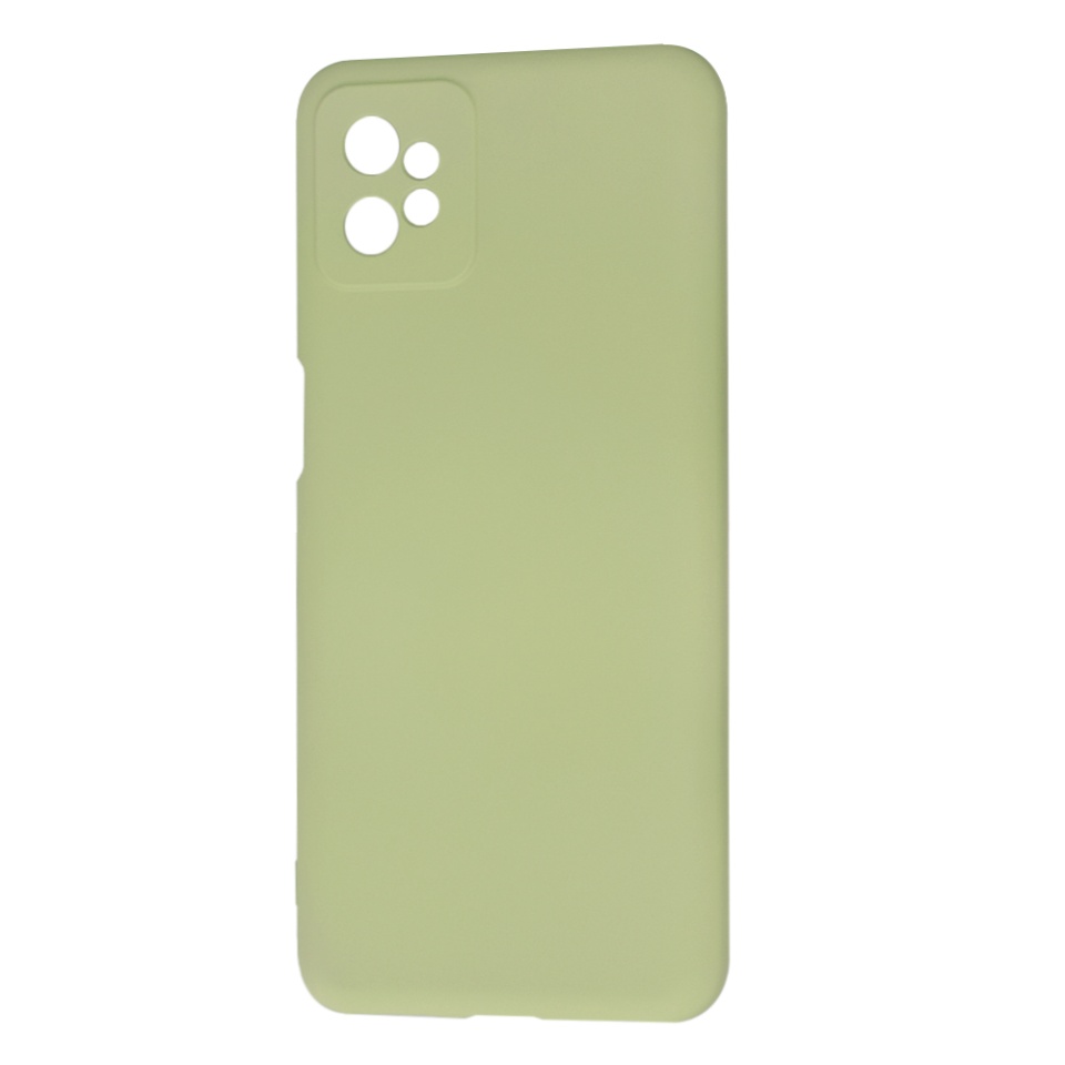 Husa pentru Motorola Moto G32 din Silicon Catifelat, Protectie Premium, Skyddar SoftElegance - Verde - 1 | YEO