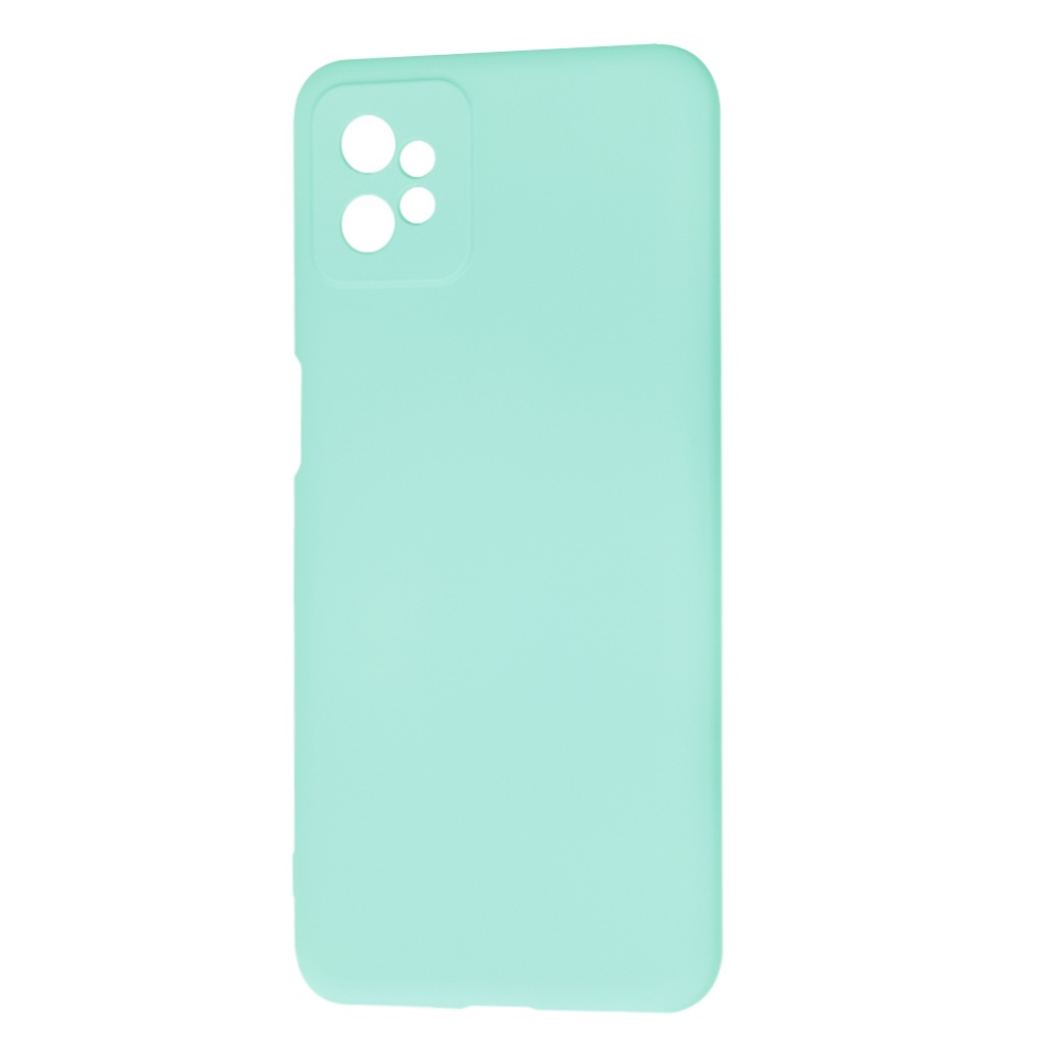 Husa pentru Motorola Moto G32 din Silicon Catifelat, Protectie Premium, Skyddar SoftElegance - Turcoaz - 1 | YEO