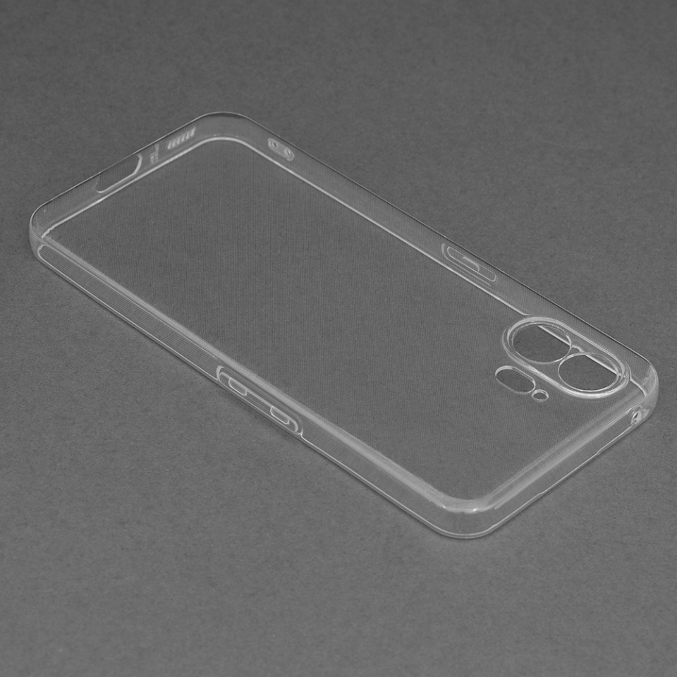 Husa pentru Nothing Phone (2), SKYDDAR INNOVATION, ClearGuard, din silicon transparent, set cu sticker, Transparenta - 2 | YEO