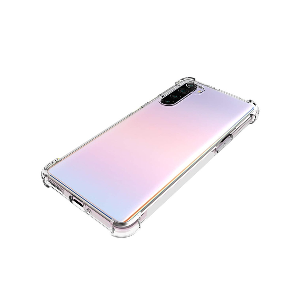Husa pentru OnePlus Nord 5G , SKYDDAR INNOVATION, Shockproof Clear din Silicon Slim, Transparenta, set cu sticker - 1 | YEO