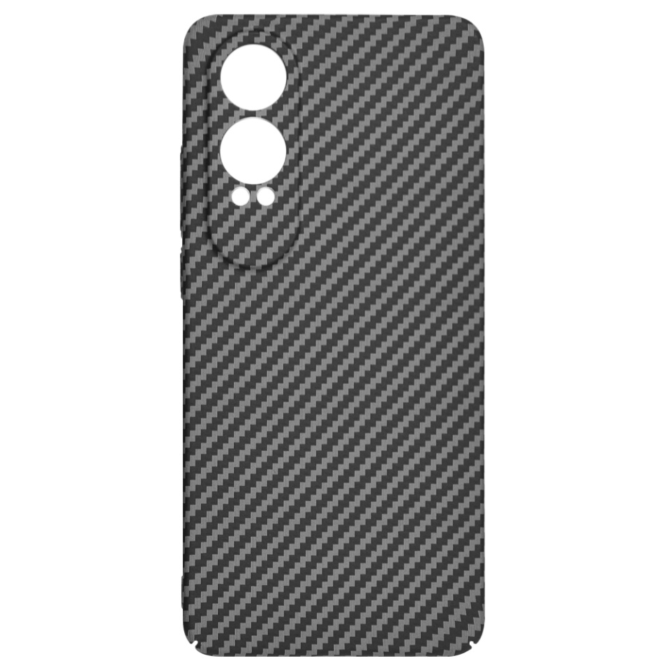 Husa pentru OnePlus Nord CE4 Lite, Finisaj Premium cu Textura de Carbon, Design Elegant, SKDR CarbonFlex - Negru - 3 | YEO