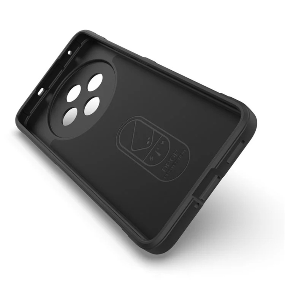 Husa pentru Oppo Reno12 F 4G, SKYDDAR INNOVATION, Vogue din Silicon Mat, set cu sticker, Bleu - 2 | YEO