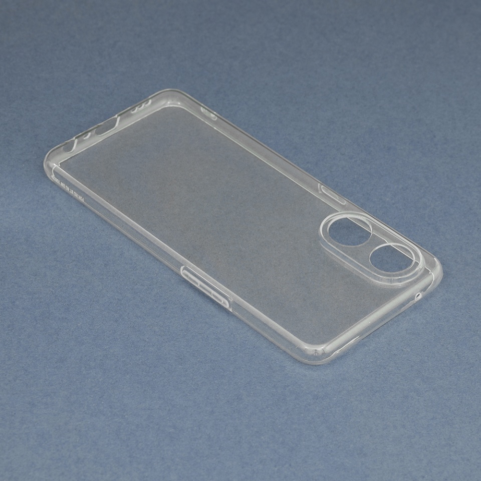 Husa pentru Oppo Reno8 T, SKYDDAR INNOVATION, ClearGuard, din silicon transparent, set cu sticker, Transparenta - 2 | YEO