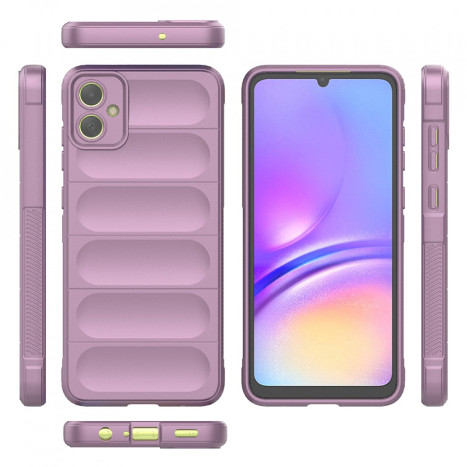 Husa pentru Samsung Galaxy A05 eleganta, din silicon mat, SKDR Vogue - Mov - 1 | YEO