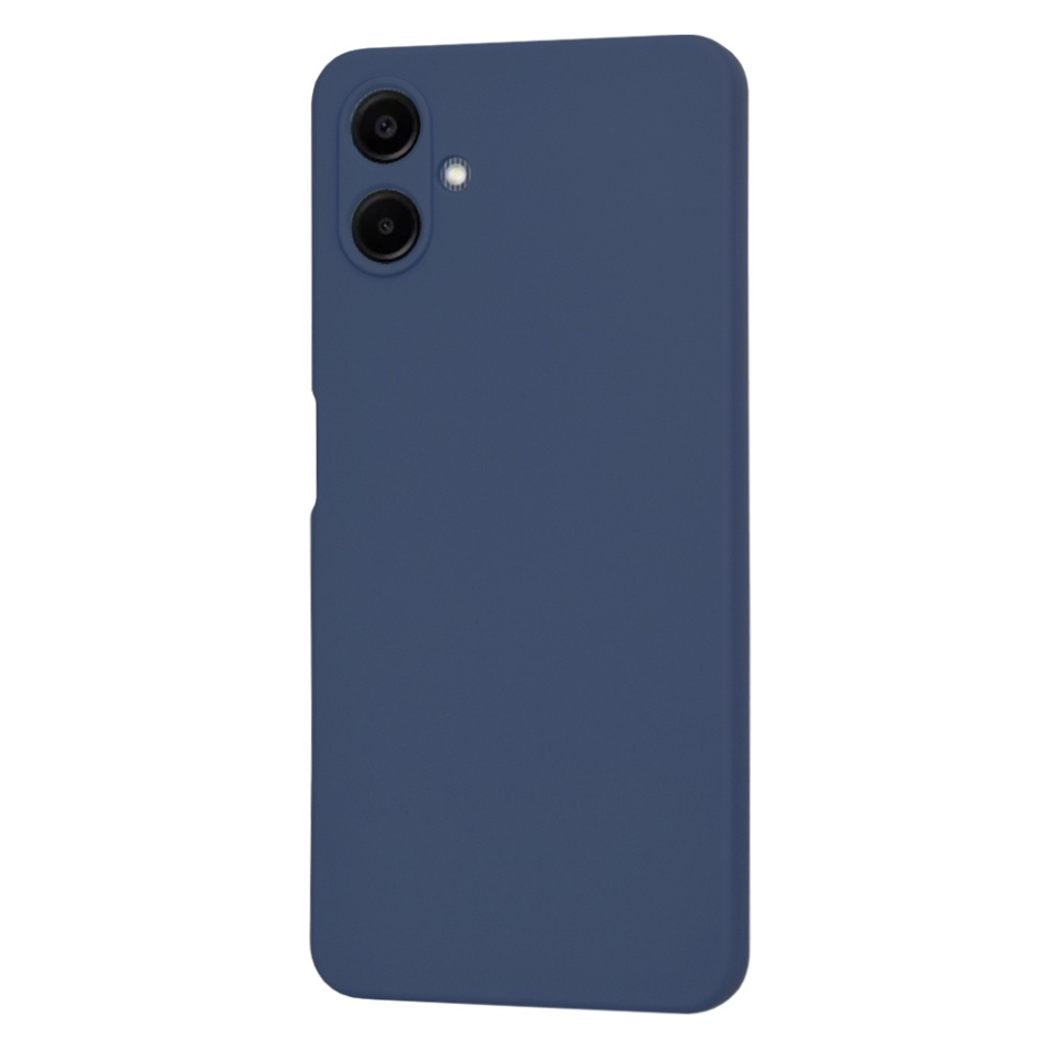 Husa pentru Samsung Galaxy A06 din Silicon Catifelat, Protectie Premium, Skyddar SoftElegance - Bleumarin - 2 | YEO