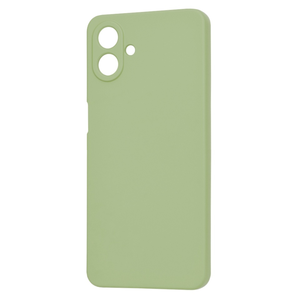 Husa pentru Samsung Galaxy A07 4G, SKYDDAR INNOVATION, din Silicon Catifelat, SoftElegance, set cu sticker, Verde - 3 | YEO