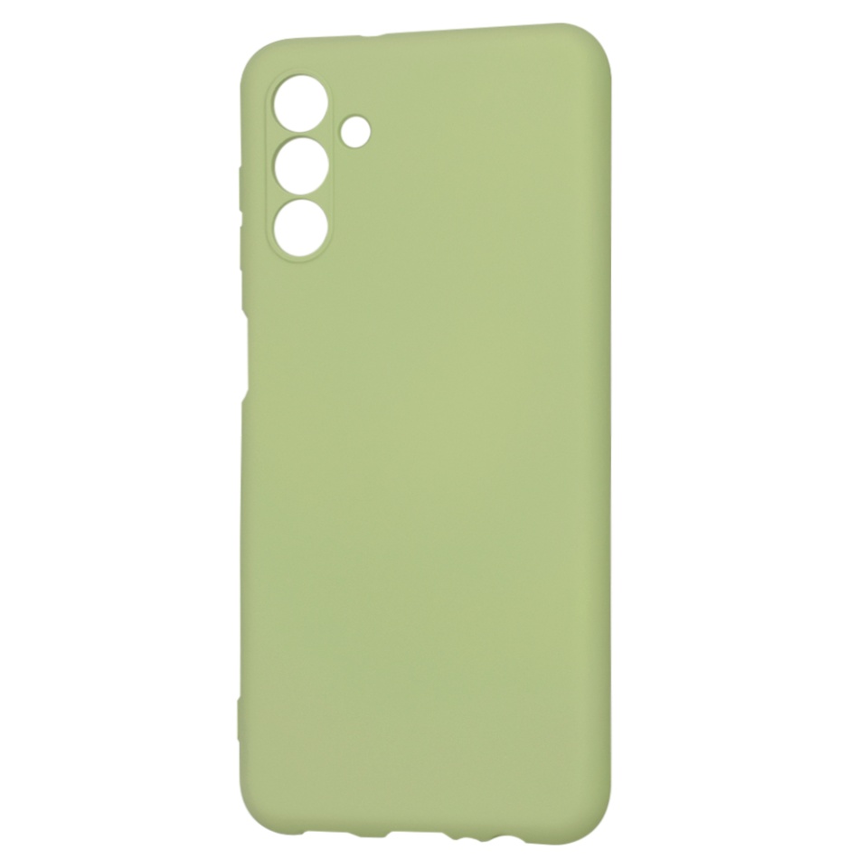 Husa pentru Samsung Galaxy A13 5G / Galaxy A04S din Silicon Catifelat, Protectie Premium, Skyddar SoftElegance - Verde - 1 | YEO