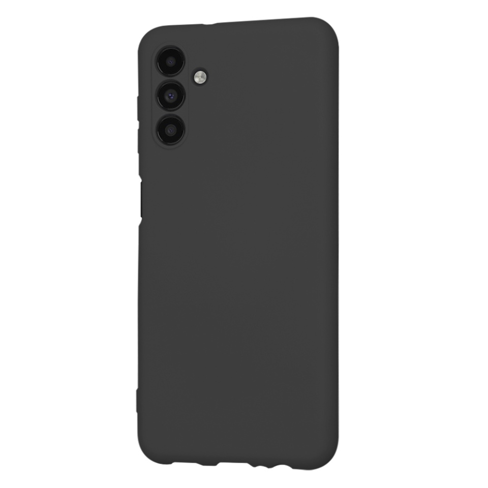 Husa pentru Samsung Galaxy A13 5G / Galaxy A04S din Silicon Catifelat, Protectie Premium, Skyddar SoftElegance - Negru - 3 | YEO