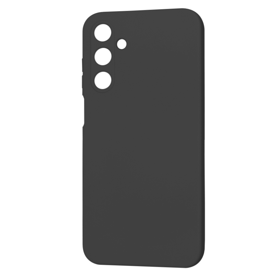 Husa pentru Samsung Galaxy A25 5G din Silicon Catifelat, Protectie Premium, Skyddar SoftElegance Magsafe - Negru - 2 | YEO