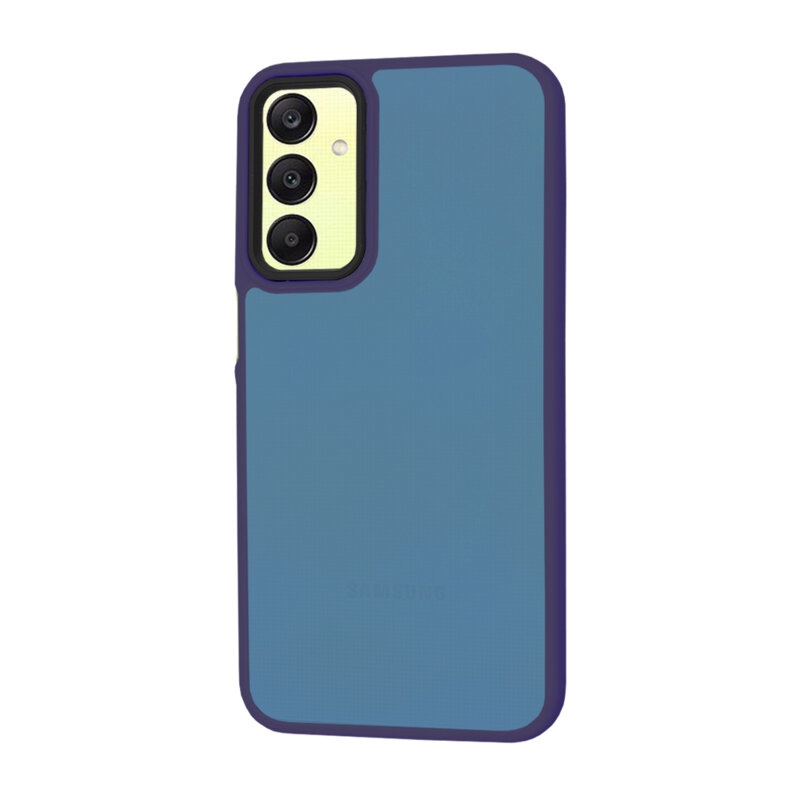 Husa pentru Samsung Galaxy A26 5G, ce Absoarbe Cele mai Aspre Socuri, Skyddar Frosted - Bleumarin - 1 | YEO
