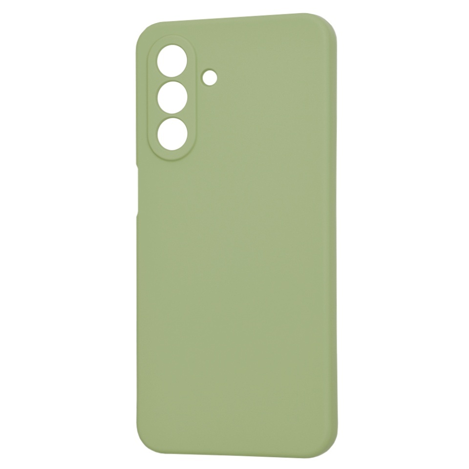 Husa pentru Samsung Galaxy A26 5G, SKYDDAR INNOVATION, din Silicon Catifelat, SoftElegance, set cu sticker, Verde - 3 | YEO