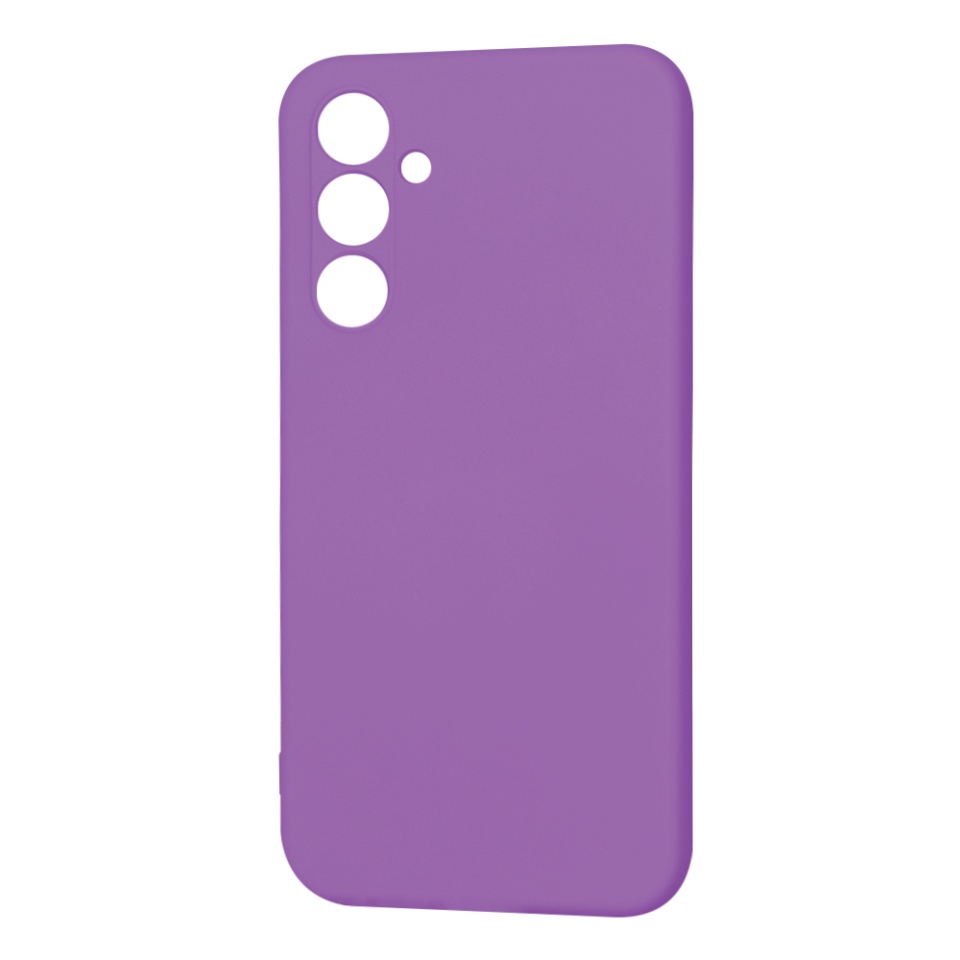 Husa pentru Samsung Galaxy A54 din Silicon Catifelat, Protectie Premium, Skyddar SoftElegance - Mov - 1 | YEO