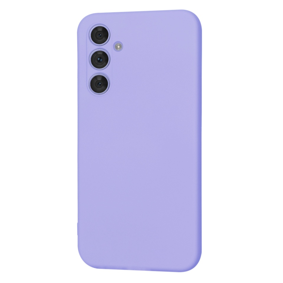 Husa pentru Samsung Galaxy A54 din Silicon Catifelat, Protectie Premium, Skyddar SoftElegance - Violet - 3 | YEO