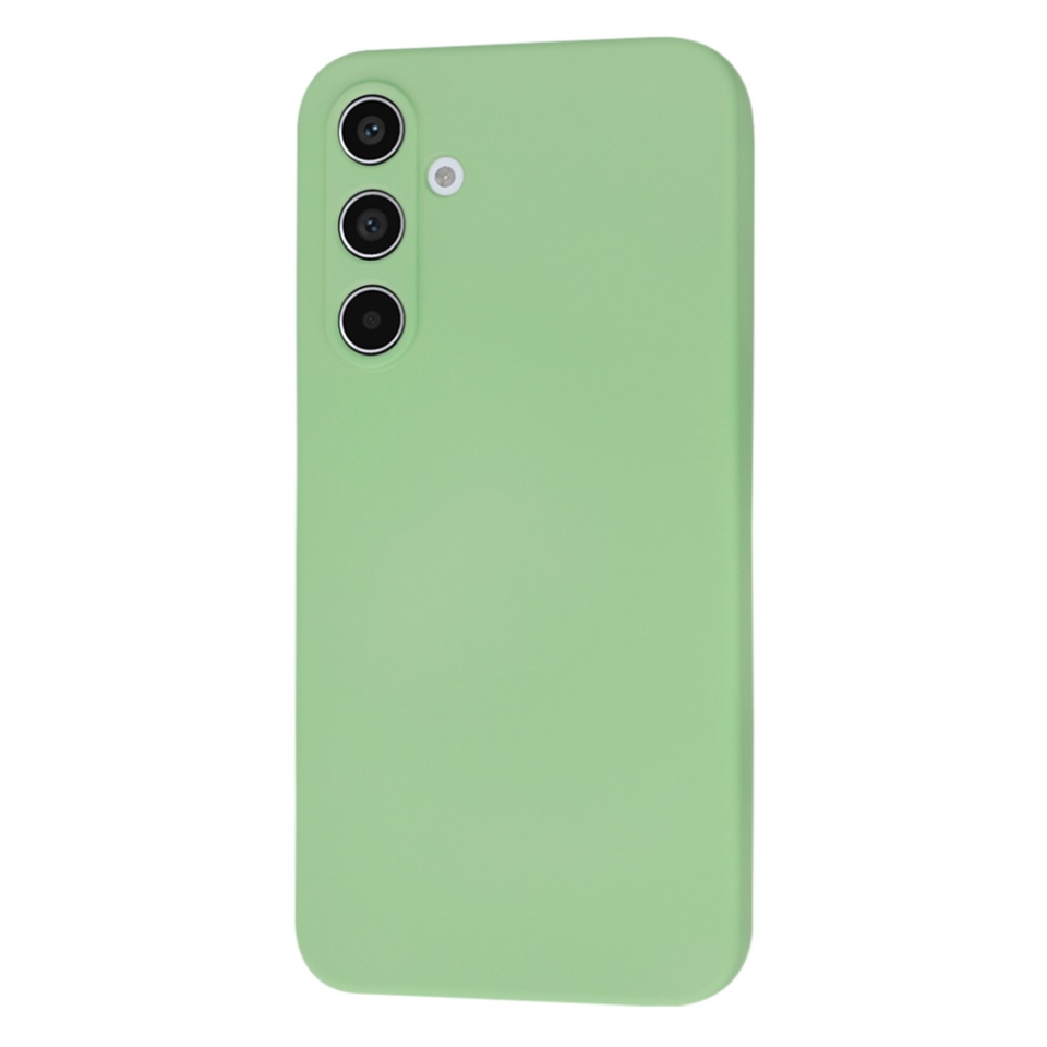 Husa pentru Samsung Galaxy A54 din Silicon Catifelat, Protectie Premium, Skyddar SoftElegance Magsafe - Verde deschis - 1 | YEO