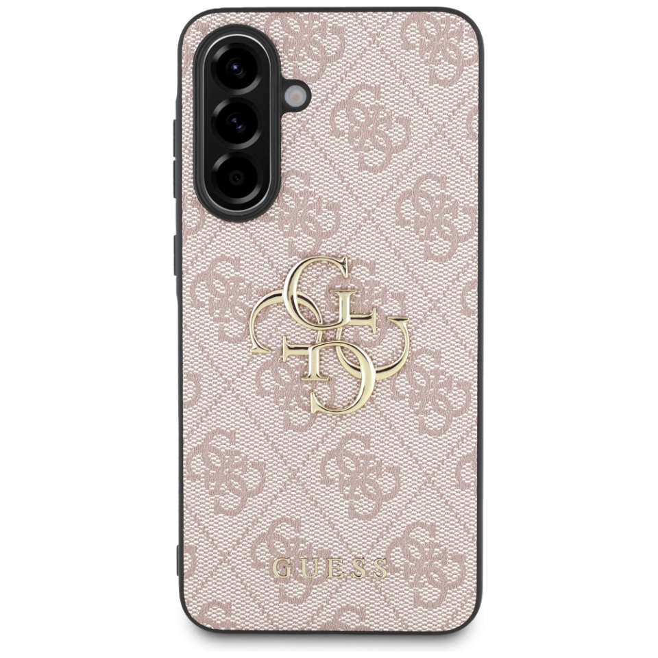 Husa pentru Samsung Galaxy A56 5G, Guess, Hardcase Big Logo, Roz - 1 | YEO