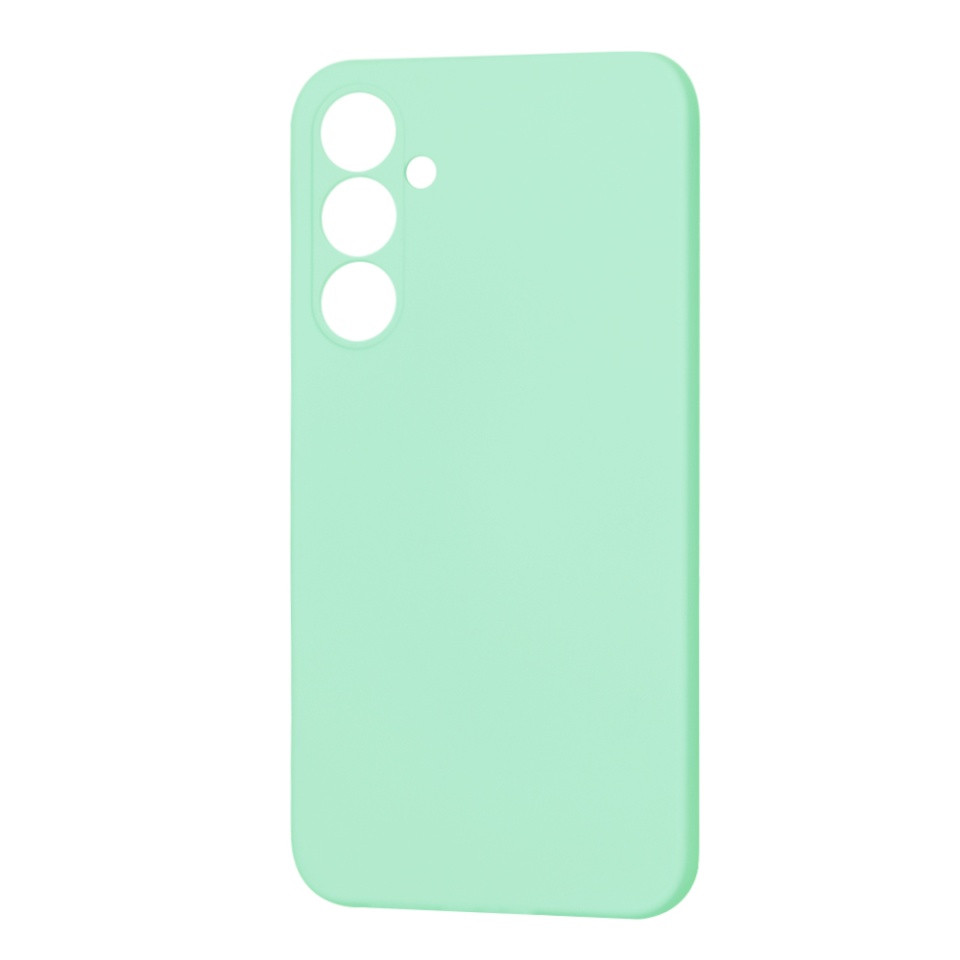 Husa pentru Samsung Galaxy S23 FE din Silicon Catifelat, Protectie Premium, Skyddar SoftElegance MagSafe - Verde deschis - 3 | YEO
