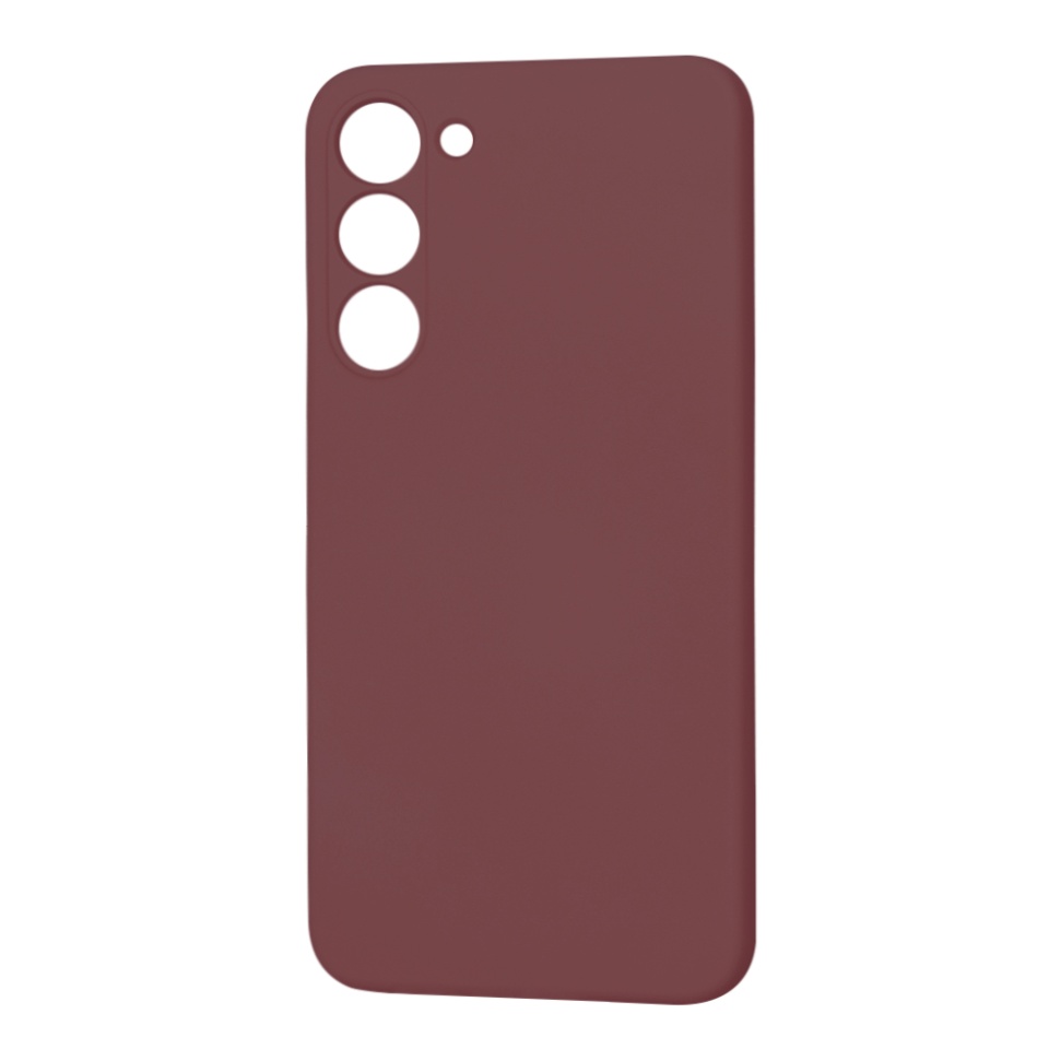 Husa pentru Samsung Galaxy S23 Plus din Silicon Catifelat, Protectie Premium, Skyddar SoftElegance MagSafe - Bordo - 3 | YEO