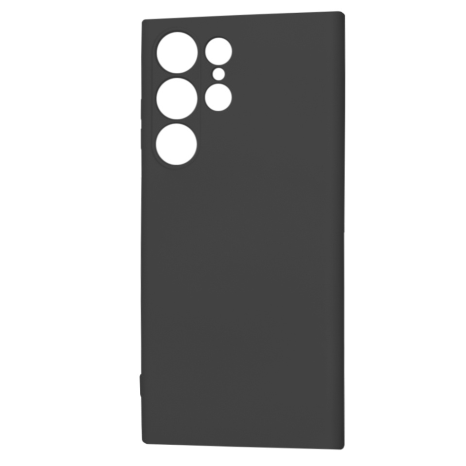 Husa pentru Samsung Galaxy S23 Ultra din Silicon Catifelat, Protectie Premium, Skyddar SoftElegance MagSafe - Negru - 3 | YEO